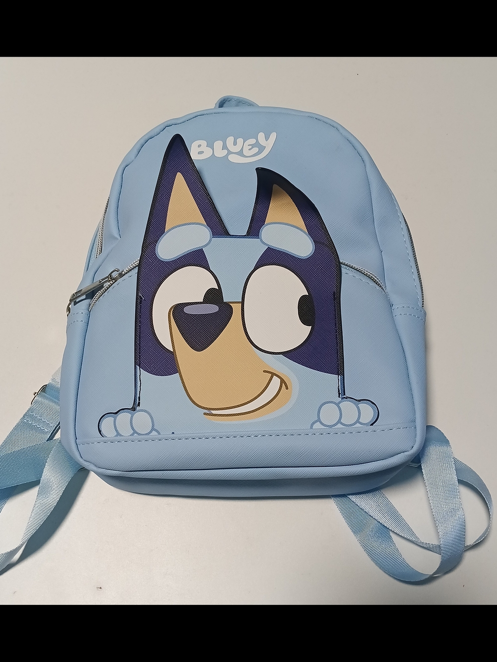 Kids Light Blue Mini Backpack Bluey Brand New.